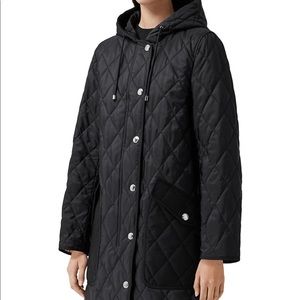 Roxby Quilted Nylon Canvas Coat 